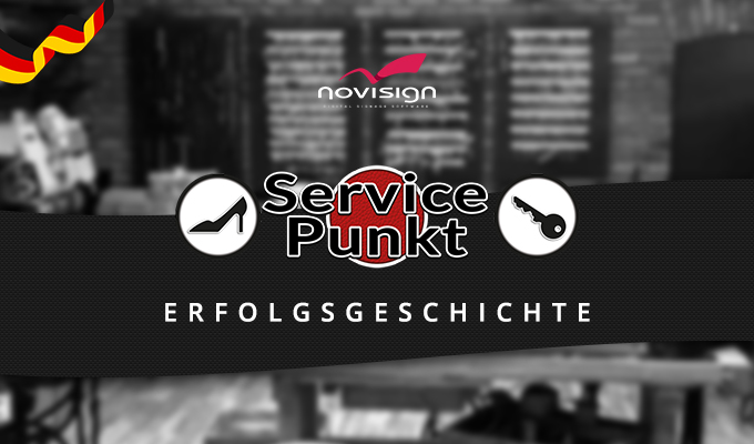 Service Punkt digital signage